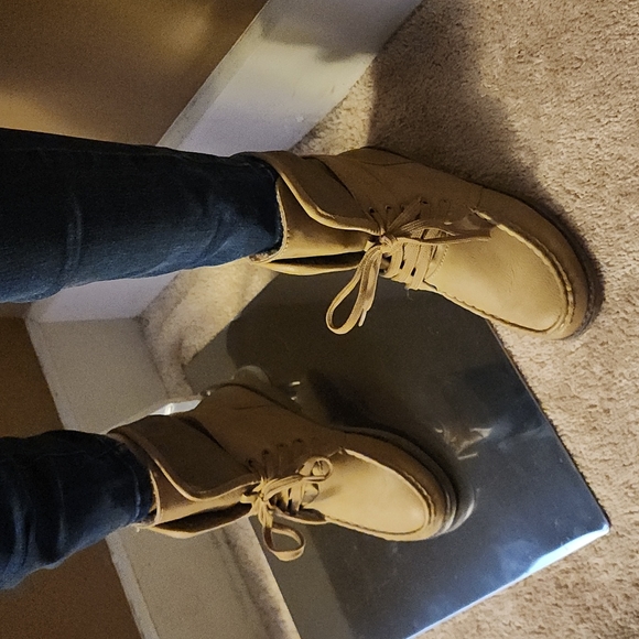 Boots, size 6, tan, faux fur - Picture 9 of 11